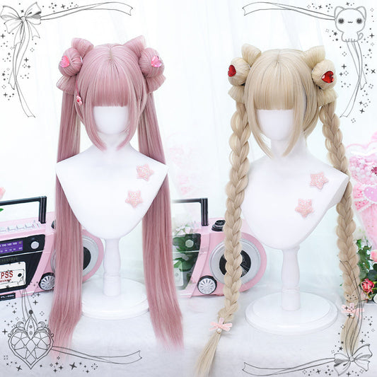 Cute Double Ponytail Wig  KF11110