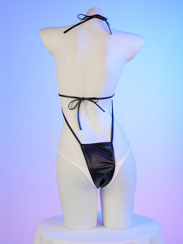 Leather nun bikini  KF11196