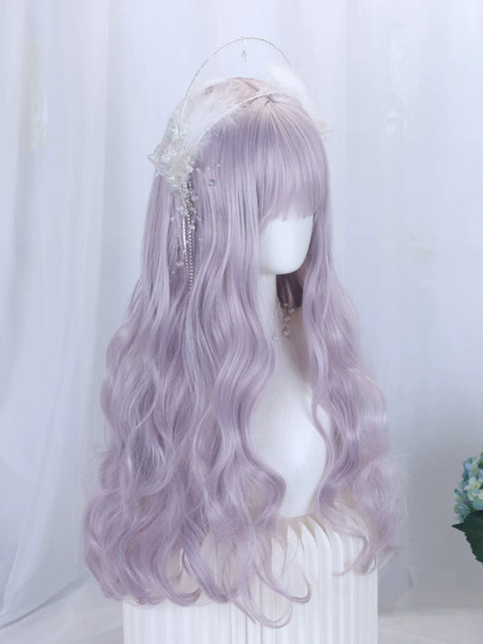 Taro purple wig KF11040