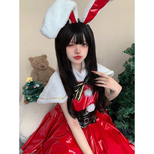 PU Christmas Bunny Girl  KF70395