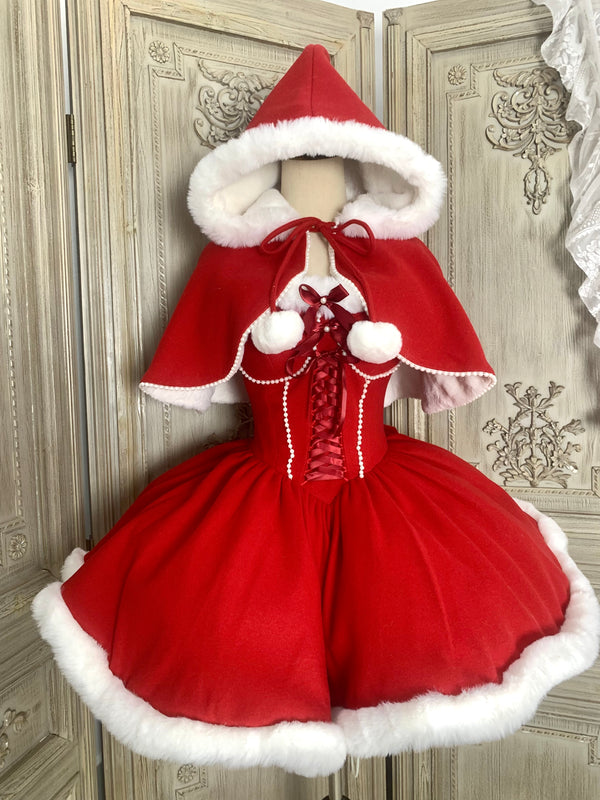 Christmas tube top dress   KF705701