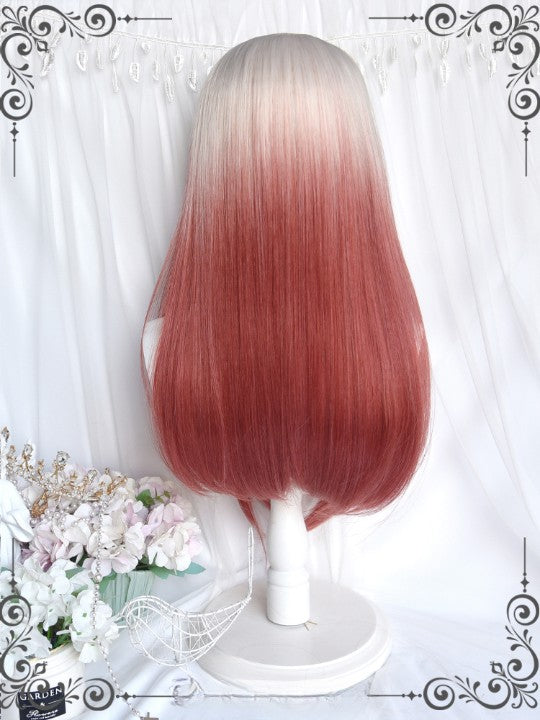 Beige gradient lolita wig  KF11055