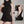 Black Backless knitted skirt series  KF70485