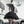 Halloween cos black angel dress   KF70342