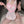 White pink love maid  KF14671