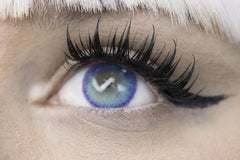 Ocean blue contact lenses(TWO PIECES) KF44453