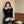 furry bow dress  KF70554