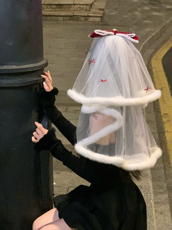 Christmas veil accessorie  KF705711