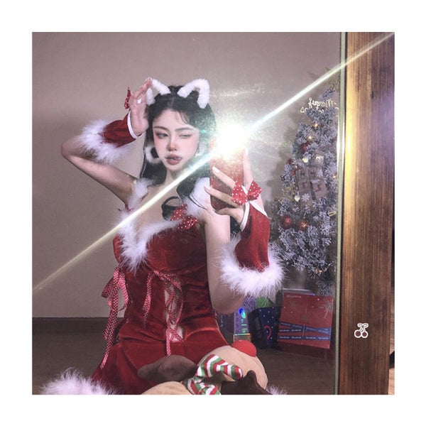 Pure Desire Christmas Red Dress  KF705705