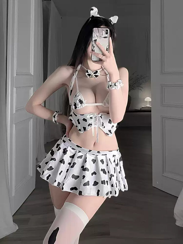Cow maid  dress KF1363