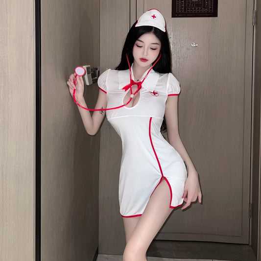 cute nurse uniform  KF83926