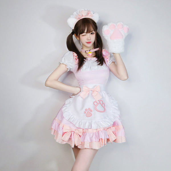 Lolita cat maid costume  KF70380