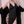 black suspender dress  KF70153