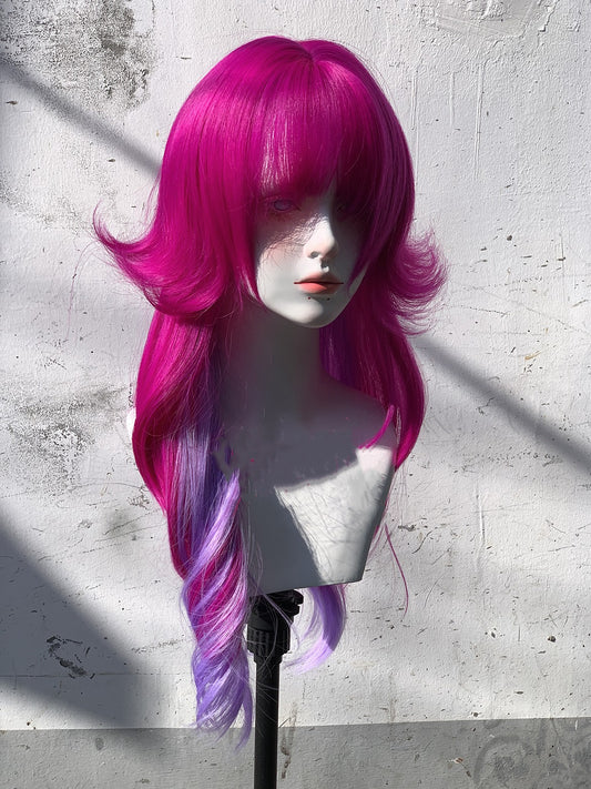 Dragon fruit color wig KF11099