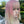 Pink gradient white wig KF11226