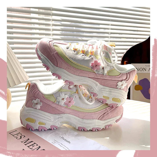 cherry blossom sneakers   KF82174