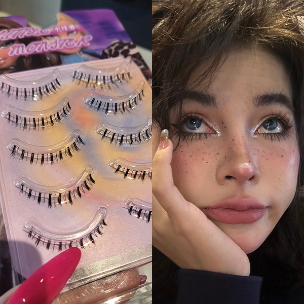 natural under eye false eyelashes MK110