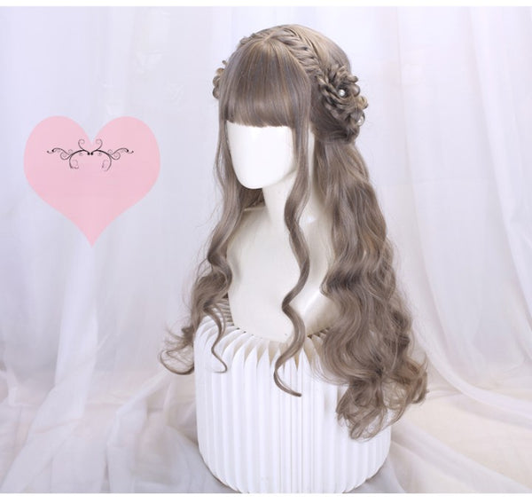 lolita gray wig  KF11050