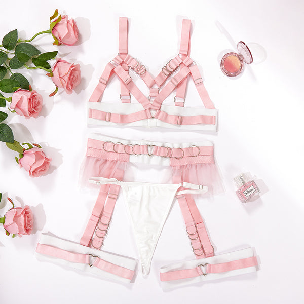 pink underwear set  KF70062