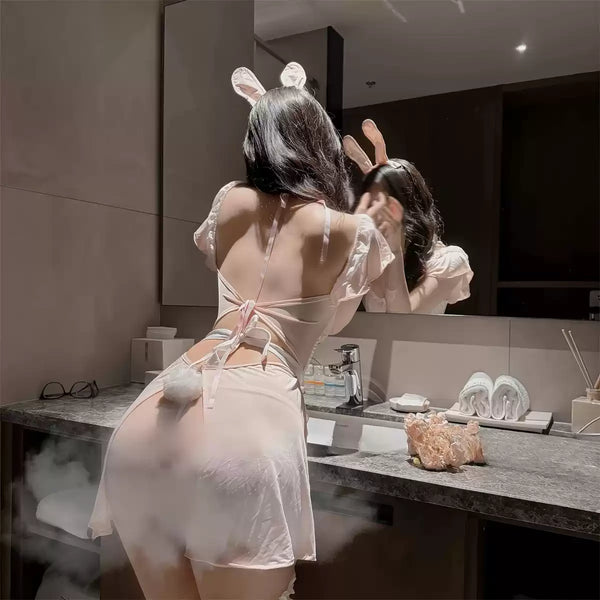 Lace Bunny  dress KF1454