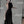 black cheongsam  KF83434