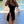 black suspender dress  KF70242