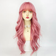 lolita long curly wig   KF25006