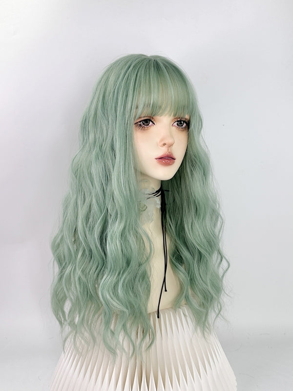 green wig  KF11009