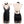 black halterneck dress  KF83452