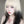 Gold and black gradient wig  KF11071