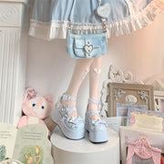 Lolita Cute High Top Shoes  KF83784