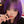 Black and purple wig KF11139