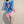 Pink blue hollow bodysuit Kf11210