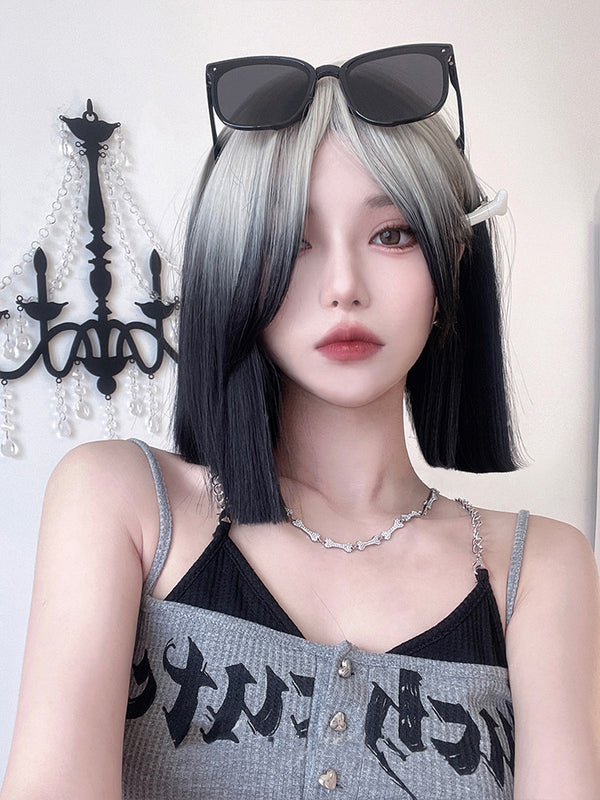 lolita gradient short wig  KF70129