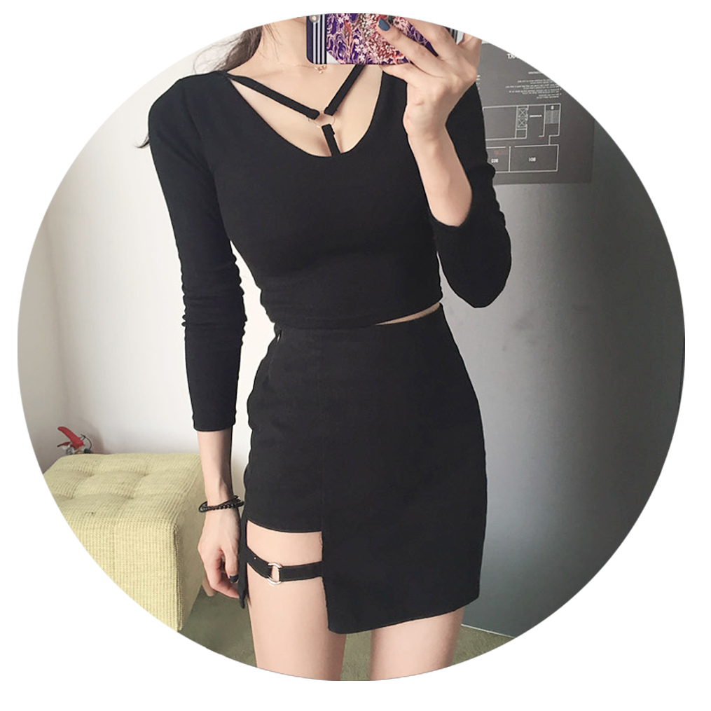Garter Belt Skirt KF40055