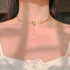 Butterfly neck chain  KF82586
