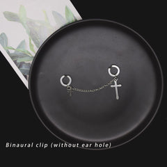 Cross ear clip  KF82589