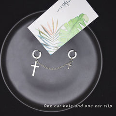 Cross ear clip  KF82589