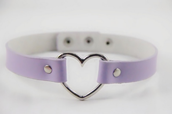 Love Punk Leather Choker (various colors)  KF20012