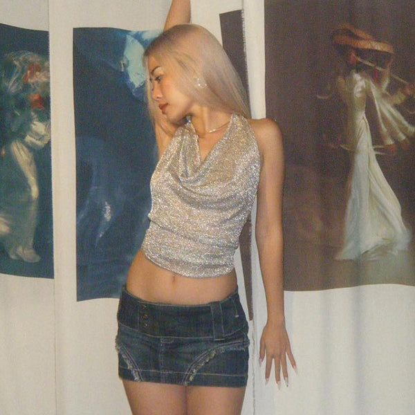 Silver Camisole  KF83615