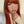 Orange long straight wig KF81239