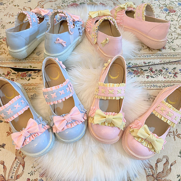 lolita platform shoes  KF83592