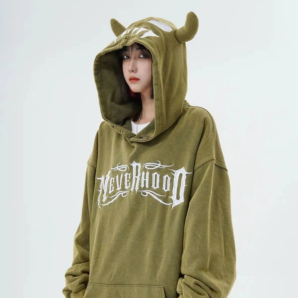 vintage hoodie  KF83032
