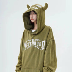 vintage hoodie  KF83032