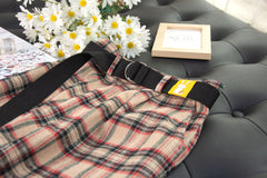 UNZZY CASUAL PLAID PANTS KF82988