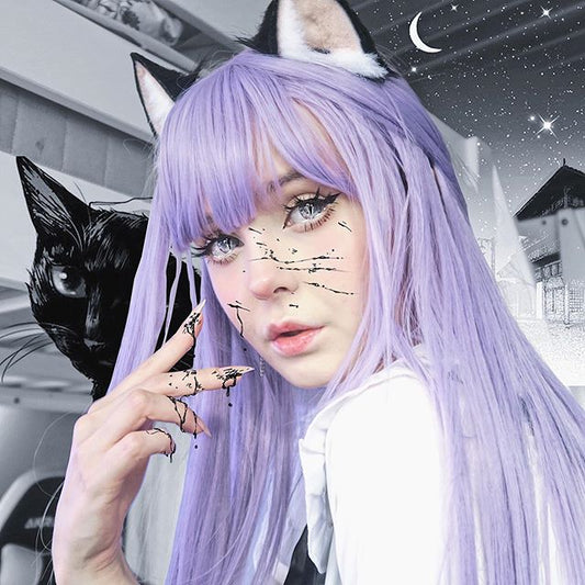 Purple wig KF7511