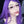Purple wig  KF81117