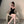 vintage halterneck lace-up dress KF82777