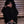 Black Plus Velvet Rabbit Sweatshirt Hoodie  KF81008