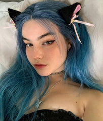 unzzy cat ear hairpin (pair) KF50085
